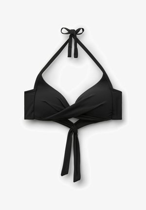 Calzedonia, PREMIUM FIT TRIANGLE - Bikini-Top - black