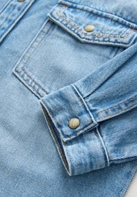 Next EMBROIDERED - Jeansklänning - blue