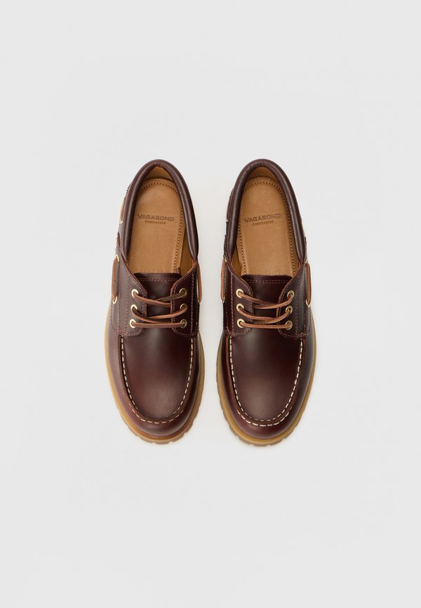 JOSLYN - Boat shoes - chestnut3