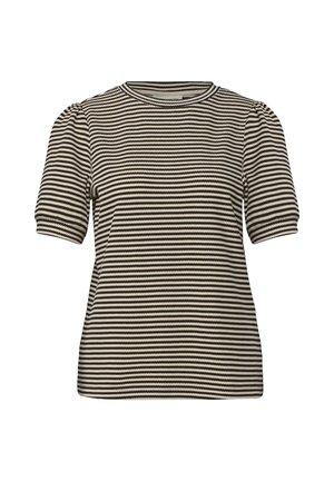 Street One, CREW NECK T-SHIRT WITH PRINT - T-shirt imprimé - black