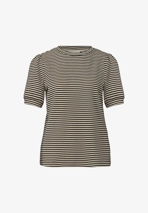 Street One, CREW NECK T-SHIRT WITH PRINT - T-shirt imprimé - black