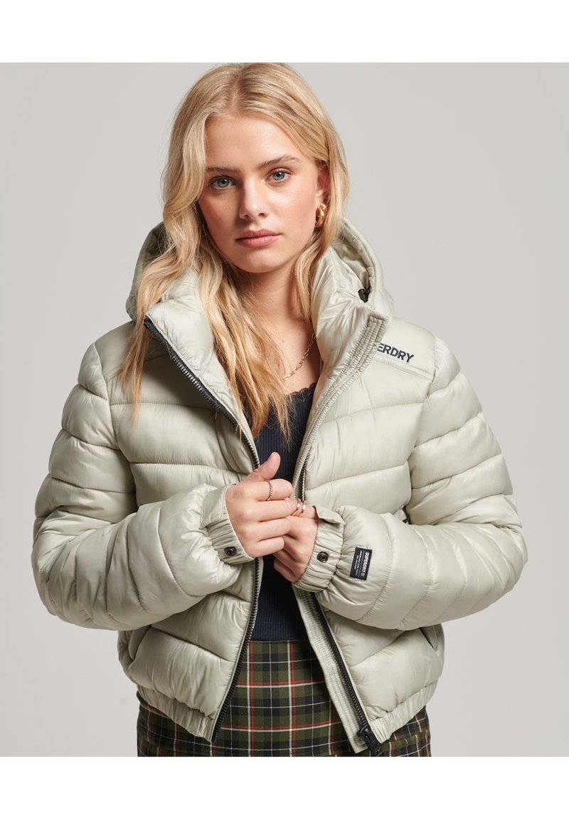 Superdry & Co Winterjas grijs Superdry & Co Winterjas grijs