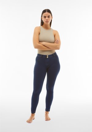 Freddy Vaqueros pitillo - dark jeans yellow seam