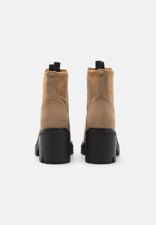 QUINN MID CHELSEA - Platform ankle boots - camel2