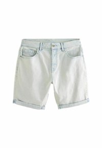 Next REGULAR FIT - Farmer rövidnadrágok - bleach denim
