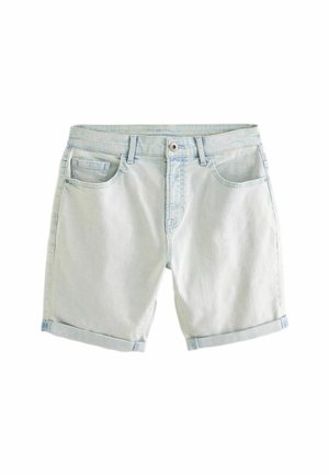 Next REGULAR FIT - Jeansshorts - bleach denim