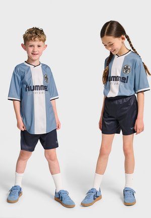 SET - Shorts - faded denim