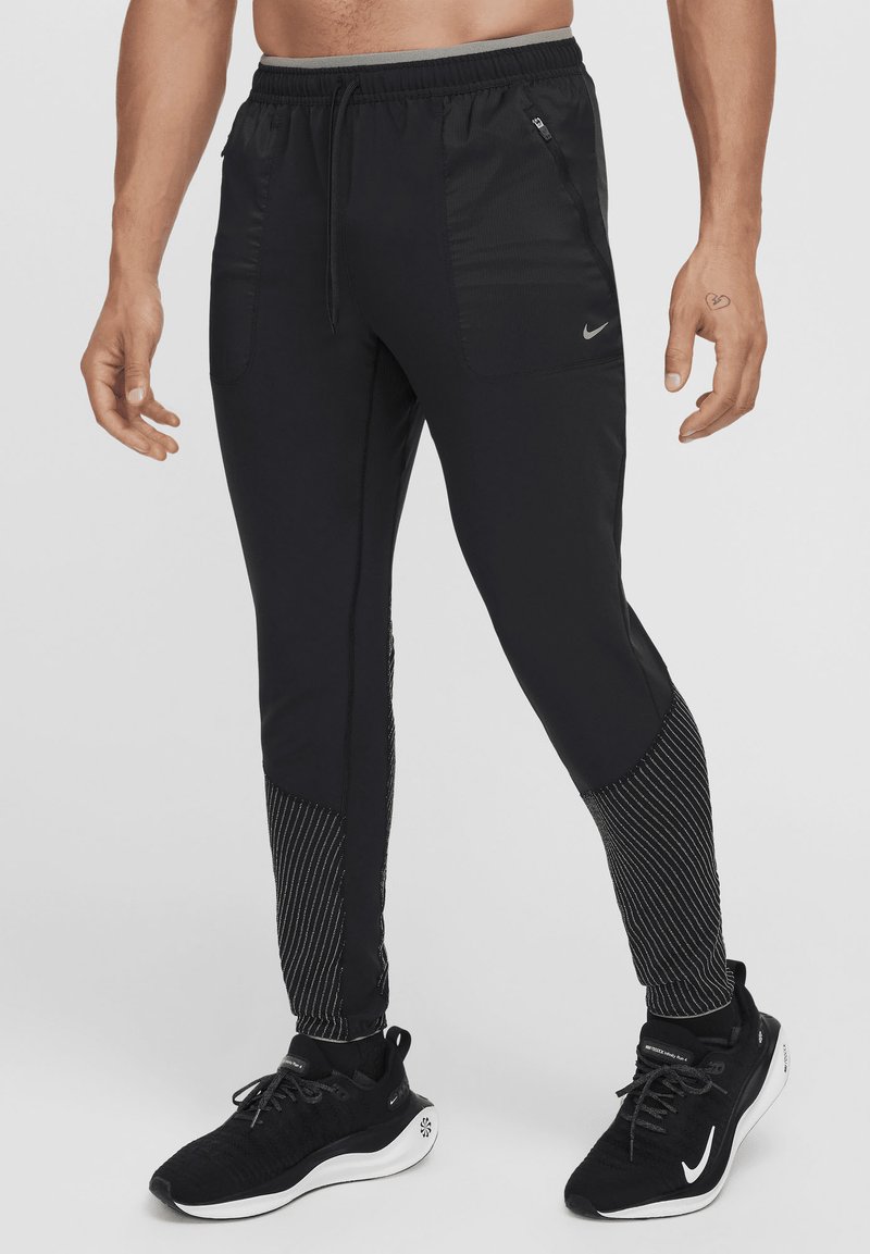 Nike Performance RUN PANT Trousers black/reflective silver/black