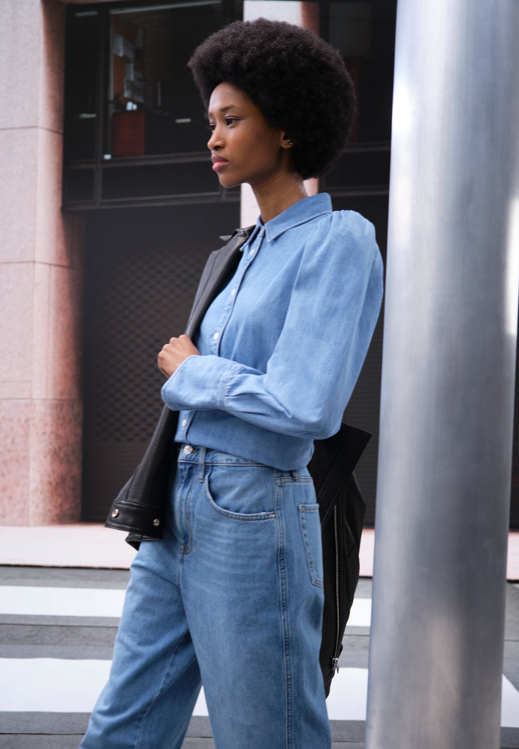 Frame Denim VOLUMINOUS PUFF SLEEVE 