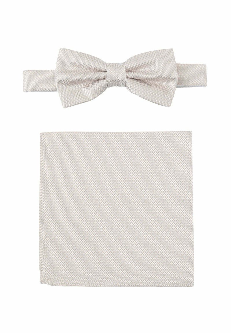 Seidenfalter Einstecktuch - hellbeige