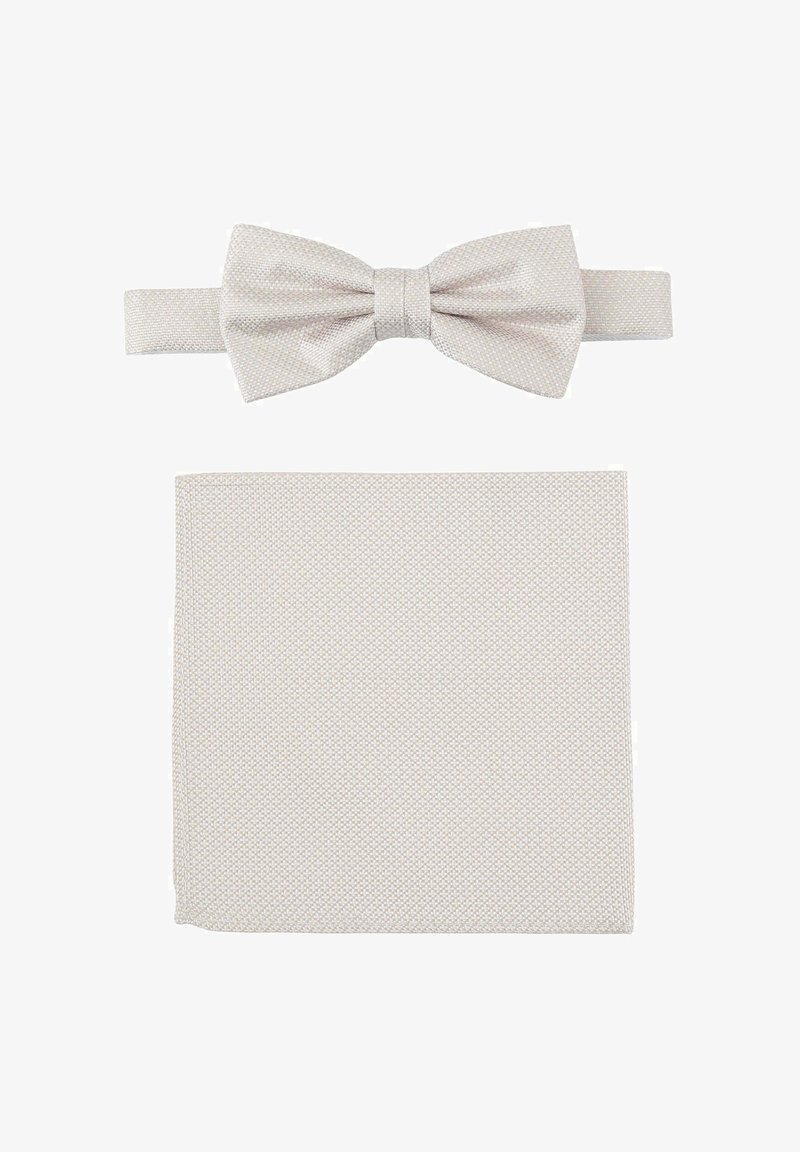 Seidenfalter Einstecktuch - hellbeige