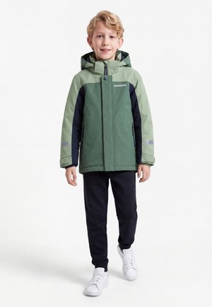 Didriksons NEPTUN KIDS UNISEX - Μπουφάν σκι - dark moss