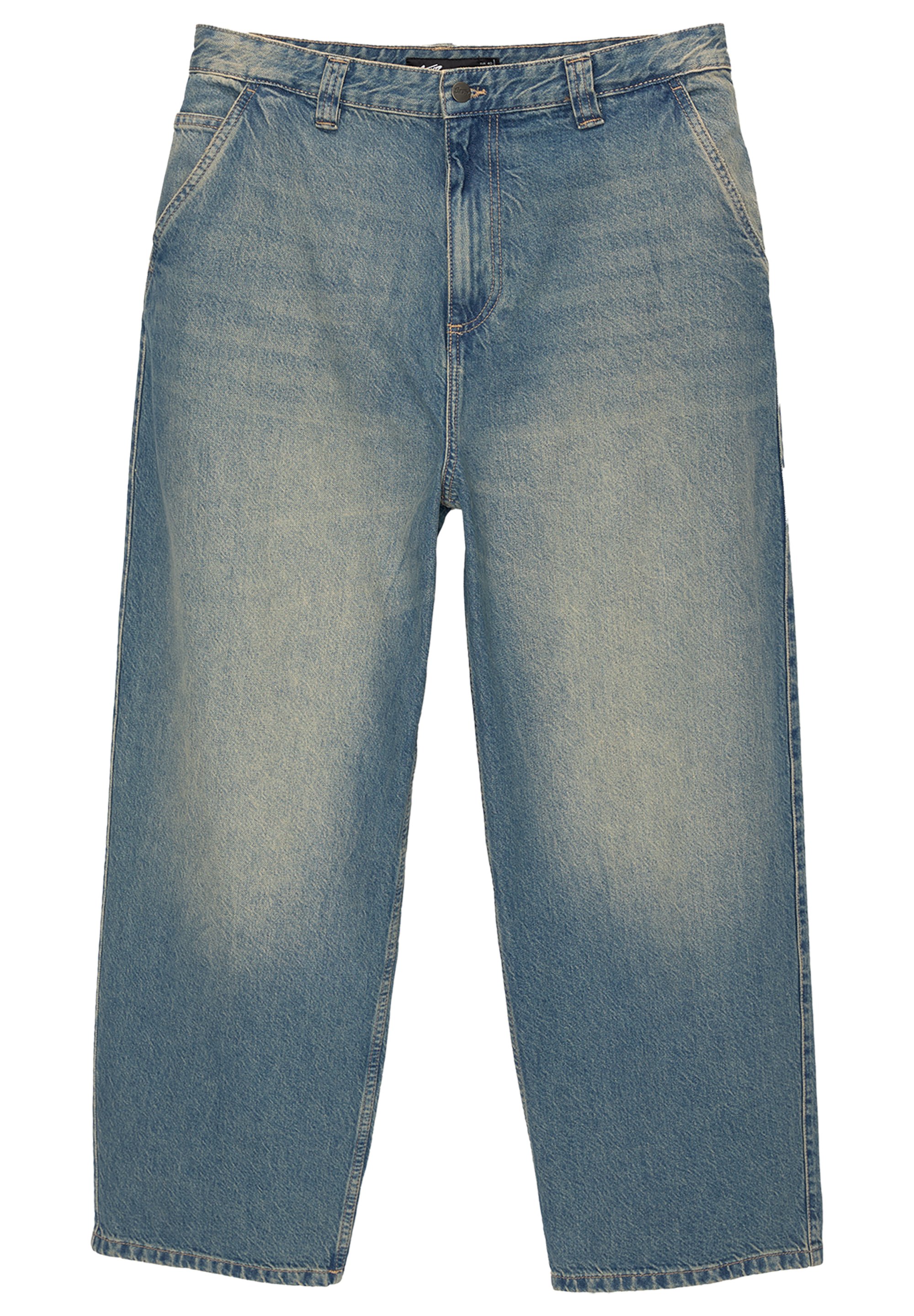 PULL&BEAR SKATER - Jeans relaxed fit - light blue/ljusblå
