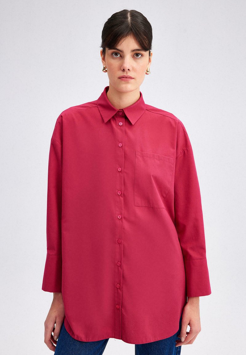 Touché Privé Blus - fuchsia