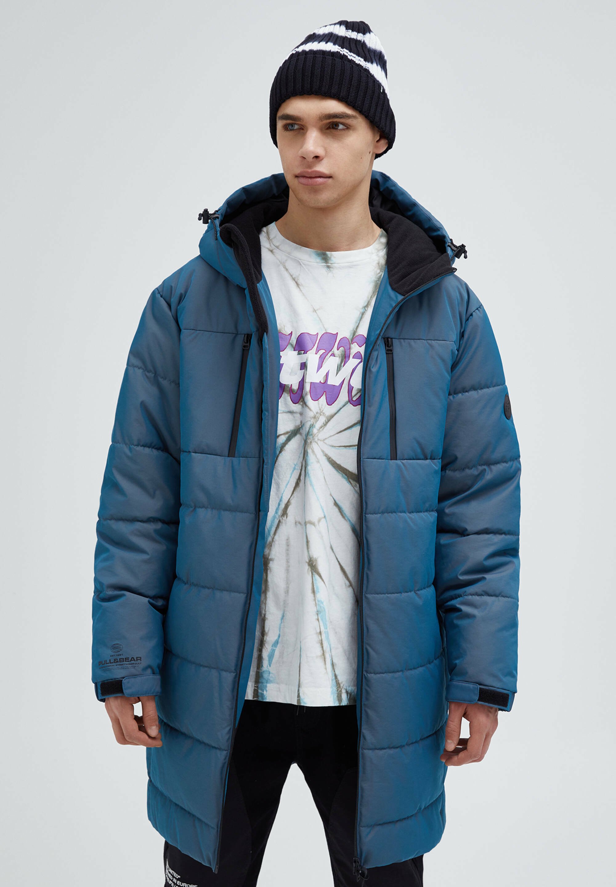 doudoune longue pull and bear