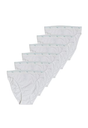6 PACK - Slip - bianco