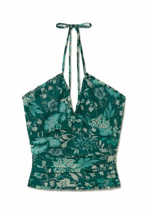 Brownie, TOP ESTAMPADO LENTEJUELAS - Débardeur - verde esmeralda