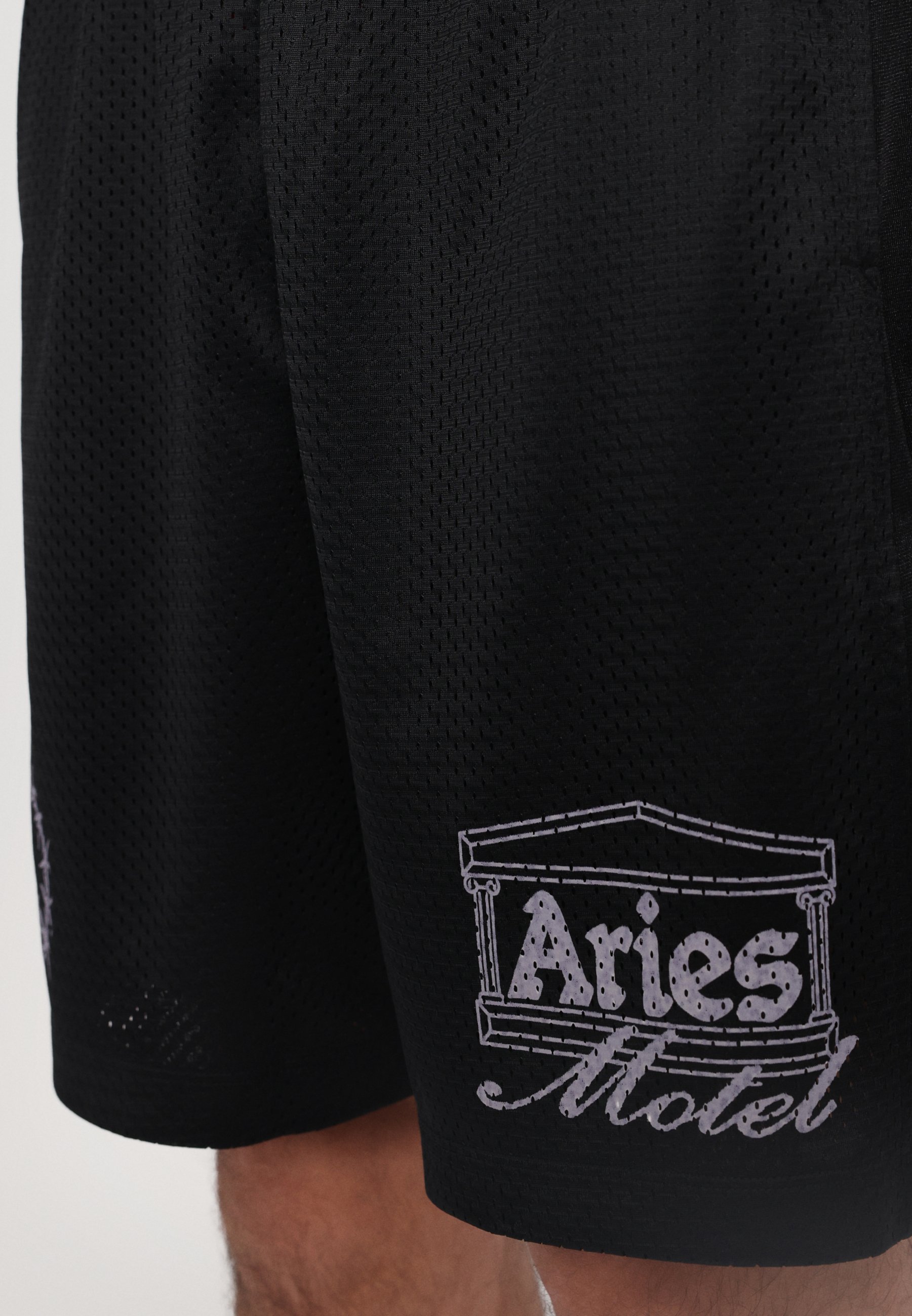 Aries RAMSCAPE AIRTEX - Shorts - black - Zalando.co.uk