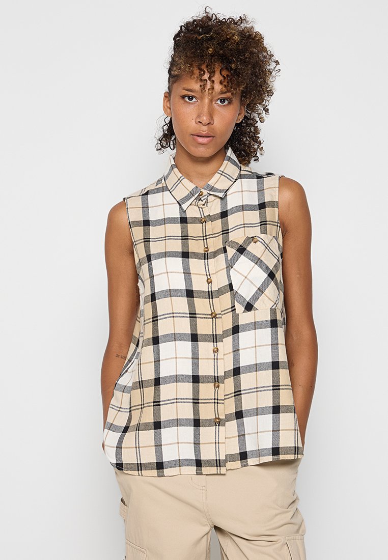 Barbour Overhemdblouse lichtbruin