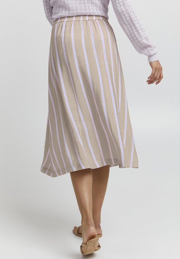 IHELDA - A-line skirt - doeskin3