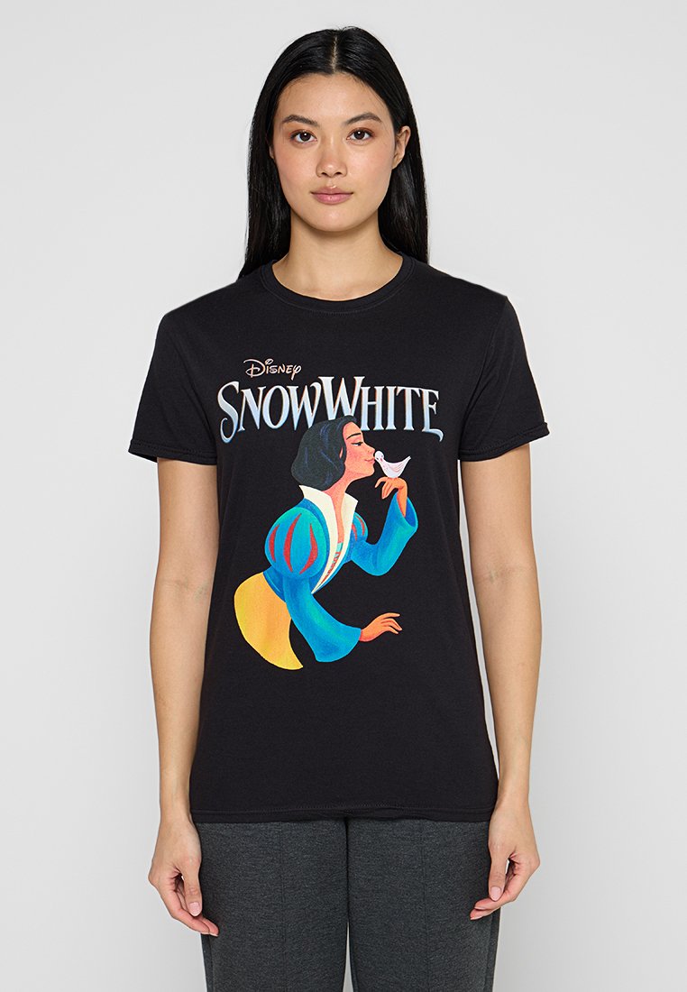 Disney T-shirt print zwart
