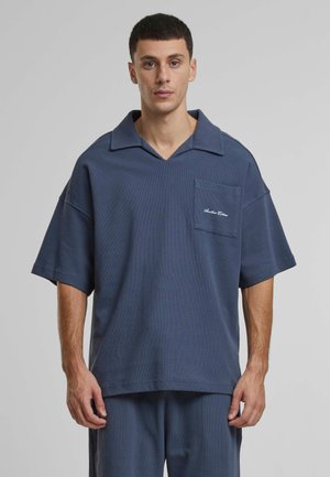 ANOTHER WAFFLE - Polo shirt - blue