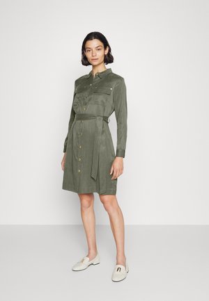 ATOM DRESS - Shirt dress - dusky khaki