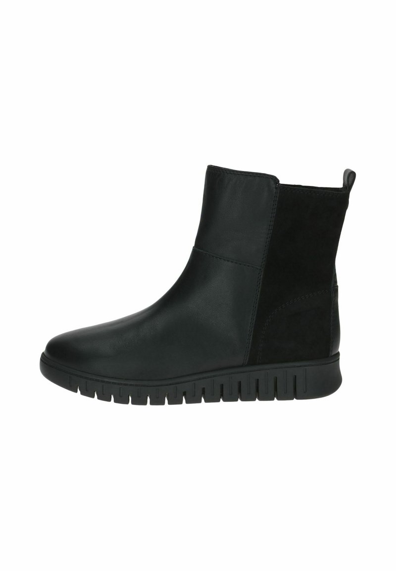 Caprice Botines bajos - black comb