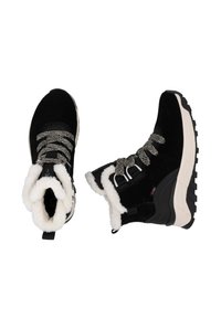 Rieker Sport Snowboot/Winterstiefel - graphitschwarz