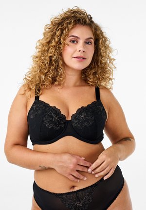 Devoted By Zizzi Underwired bra - black