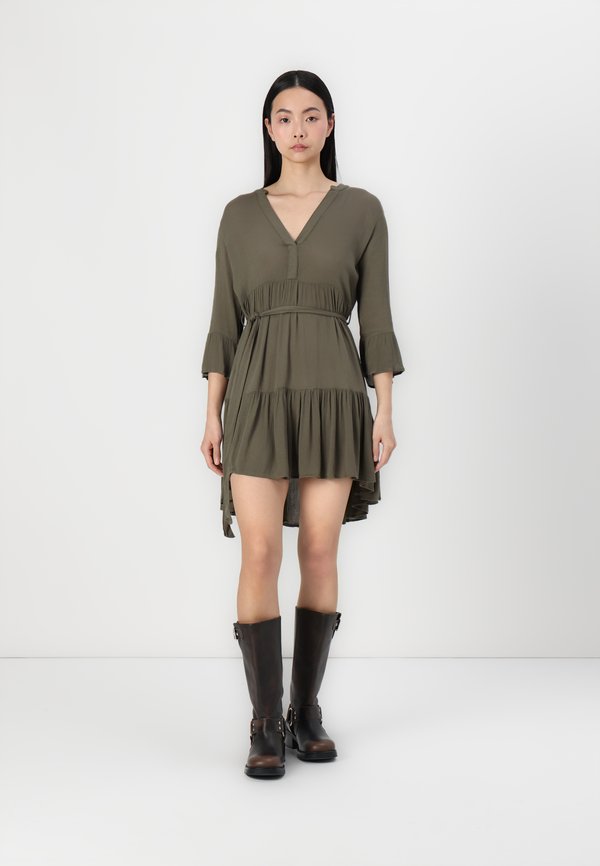 ONLCLEMMENTINE LIFE DRESS - Day dress - grape leaf