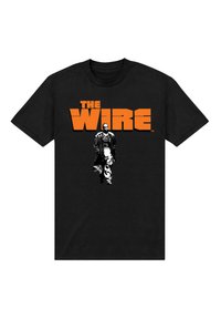 Henry Tiger THE WIRE OMAR - Triko s potiskem - black