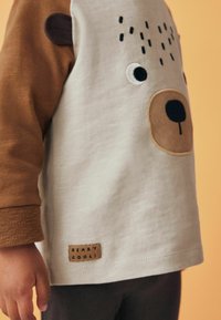 Next SET REGULAR FIT - Mikina - brown bear