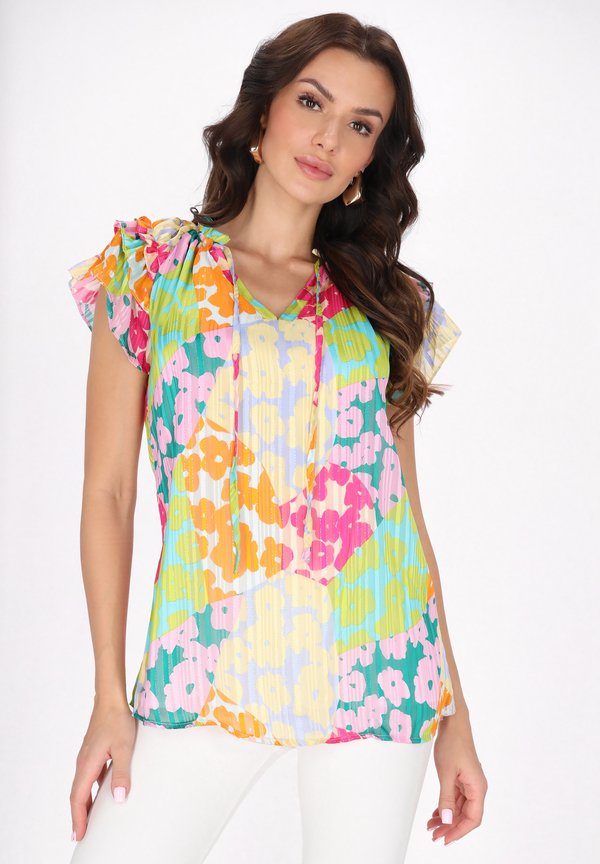 Bluse - multicolor orange