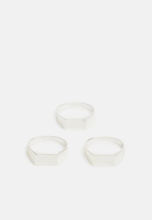 Only & Sons ONSCALVIN RING UNISEX 3 PACK - Bague - silver-coloured