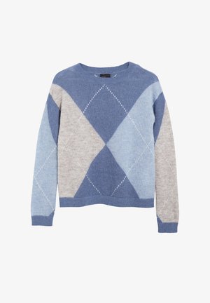 s.Oliver, STRICKPULLOVER - Jumper - blau