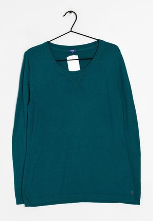 Strickpullover - green