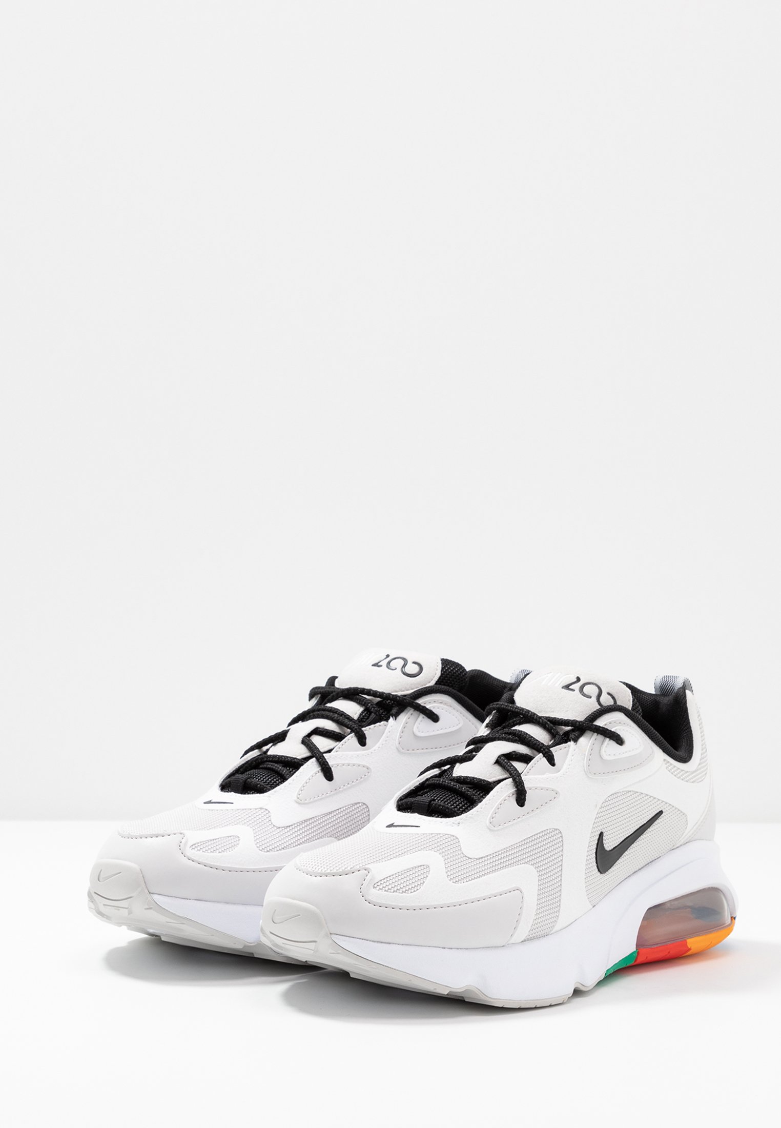 AIR MAX 200 - Sneakers laag - vast grey/black/white/pacific blue/habanero red/kumquat AIR MAX 200 - Sneakers laag - vast grey/black/white/pacific blue/habanero red/kumquat