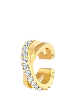 SPARKLING CROSS - MIT KRISTALLEN VON SWAROVSKI® - Cercei - gold-coloured