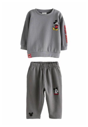 MICKEY STRIPE JOGGERS SET  - Sweatshirt - charcoal grey