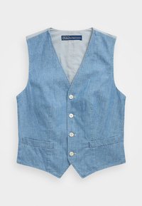 COTTON CHAMBRAY VEST - Waistcoat - chambray
