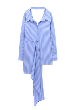 ADOLFO DOMINGUEZ, Overhemdblouse - sky blue white