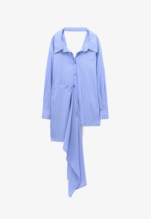 ADOLFO DOMINGUEZ, Overhemdblouse - sky blue white