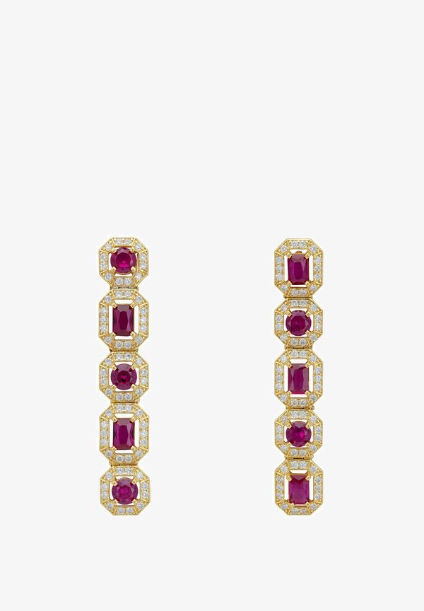 WHISTLEDOWN RUBY GEMSTONE - Earrings3