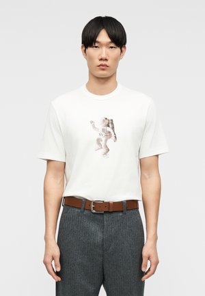 CASUAL FIT ASTRONAUT - Μπλουζάκι με στάμπα - white