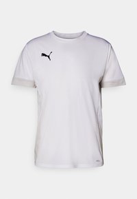 TEAMGOAL MATCHDAY - Sports T-shirts - white/black/feather gray