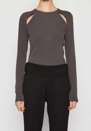 Langarmshirt - dark grey