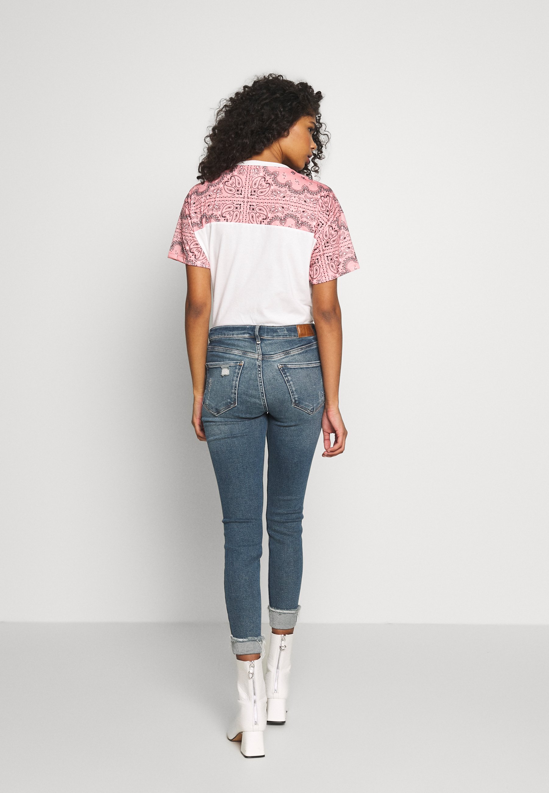 River Island AMELIE Jeans Skinny Fit mid wash Zalando.no River Island AMELIE - Jeans Skinny Fit - blue