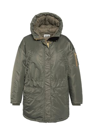 Schott HOODED - Wintermantel - sage kaki