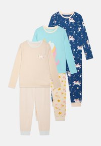 Friboo - 3 PACK  - Pyjama - light pink/dark blue/turquoise Miniatuurafbeelding 1